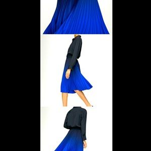 Babaton Ombré Pleated Skirt M
